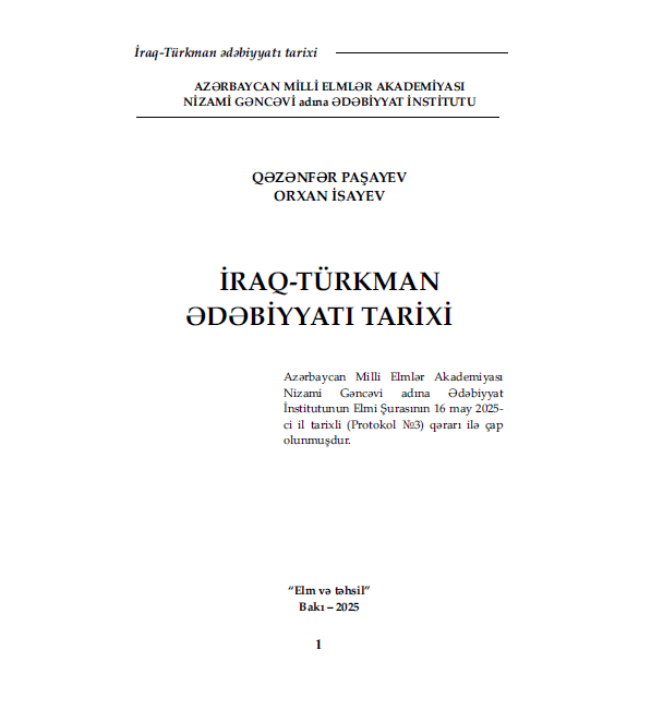 İraq-Türkmən dilinin qrammatikası